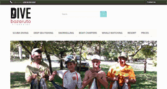 Desktop Screenshot of divebazaruto.com